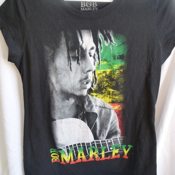 Ladies BOB MARLEY XL t-shirt short sleeve good con - Picture 4 of 6